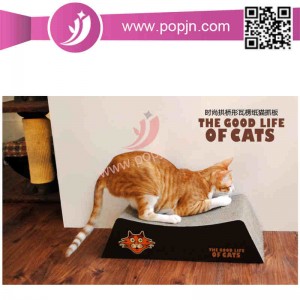 2018 UUSI Taitettava aaltopahvikotelo Cat Scratcher
